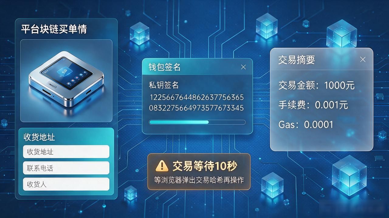 去中心化平台下单操作指南_区块链怎么买单品_链上交易买单品流程